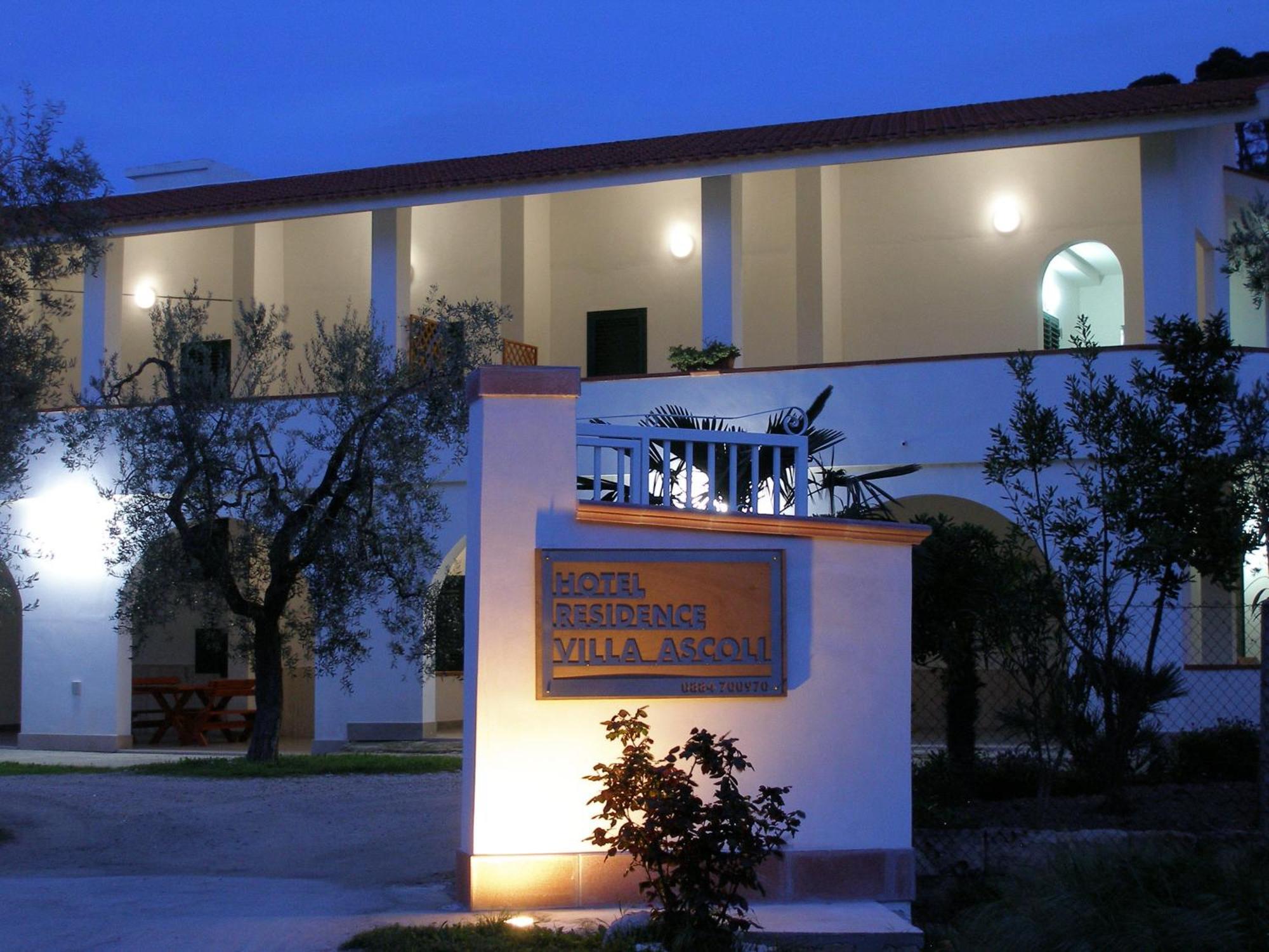 Hotel Residence Villa Ascoli Vieste Exterior photo